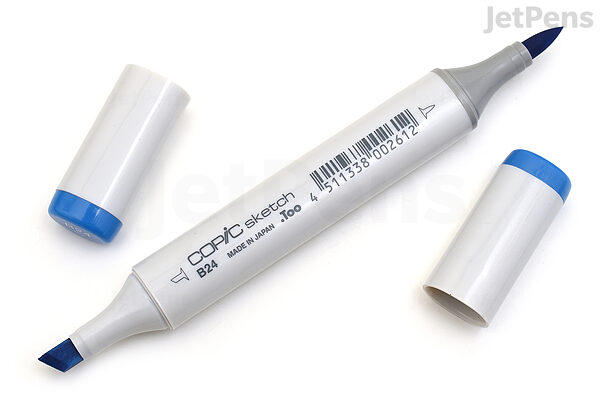 Copic - Sketch Marker - Sky - B24  Copic sketch markers, Sketch markers,  Copic