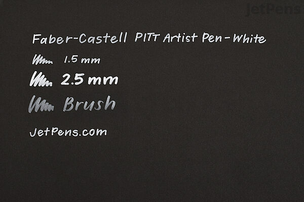 Faber-Castell Pitt Artist 1.5 mm Bullet Tip Gold Metallic Pen (Box