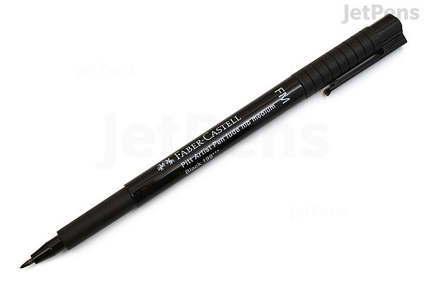 Black Faber-Castell PITT Artist Medium Pen - 0.7mm