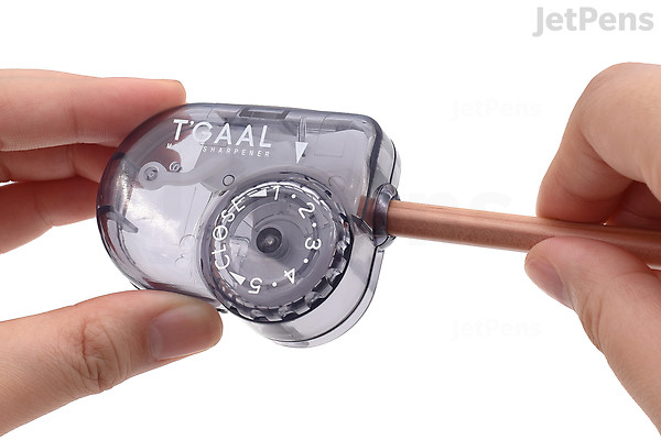 Kutsuwa Stad T'Gaal Pencil Sharpener - Clear Purple | JetPens