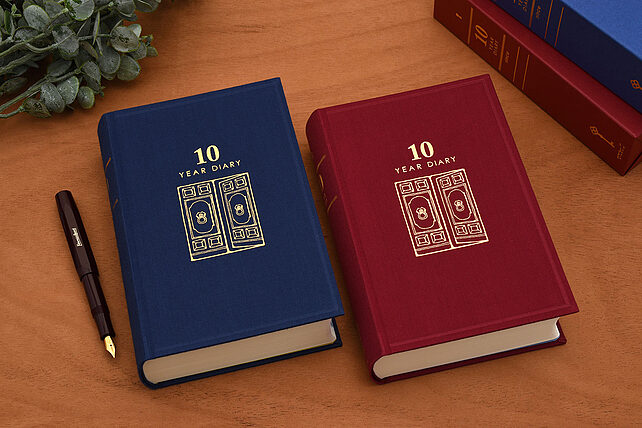 Midori 1 Year & 10 Years Diaries