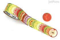Bande Washi Tape Sticker Roll - Sliced Fruits and Veggies - BANDE BDA657