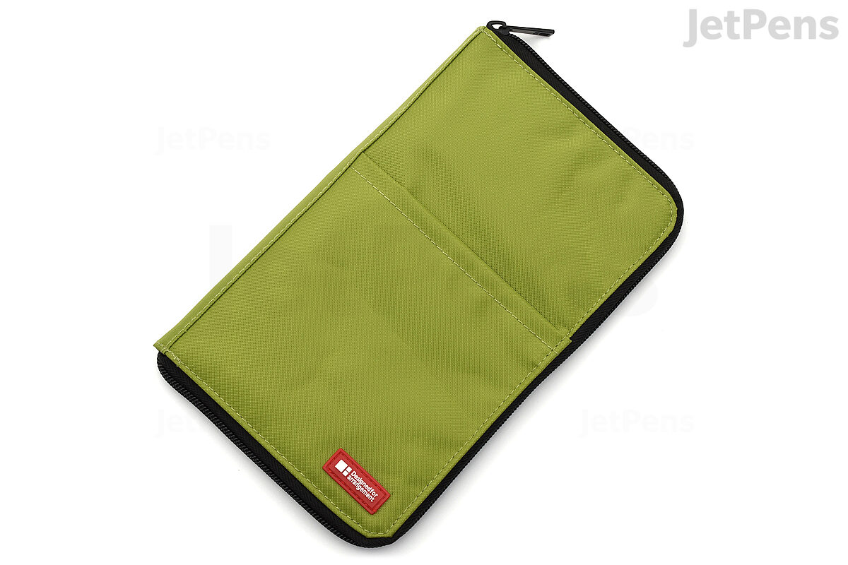 Large Capacity Flat Pencil Case Multi-Purpose Pouch Pen Bag Office  Stationery