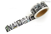 Papier Platz x Eric Small Things Washi Tape - Bookshelf - 20 mm x 7 m - PAPIER PLATZ 37-634 Papier Platz x Eric Small Things Washi Tape - Bookshelf - 20 mm x 7 m - PAPIER PLATZ 37-634