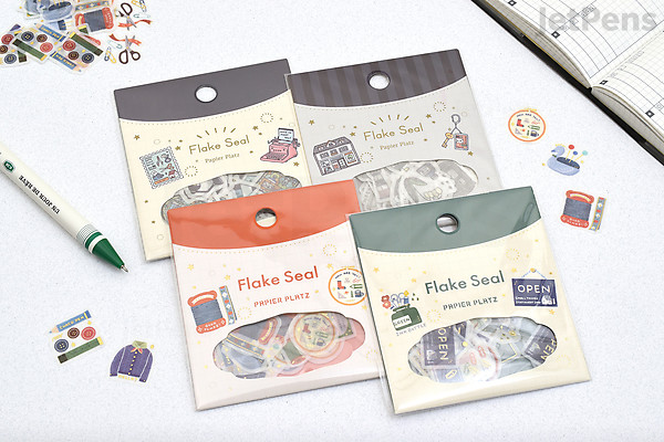 Papier Platz x Eric Small Things Flake Stickers - Nice Day | JetPens