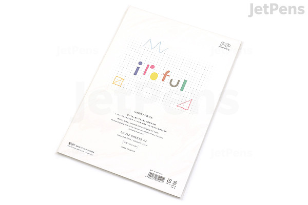 Sakae TP Iroful Loose Leaf Paper - A4 - Dot Grid - 50 Sheets | JetPens