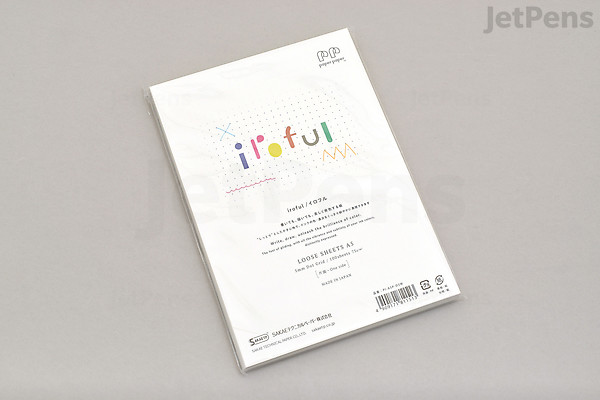 Sakae TP Iroful Loose Leaf Paper - A5 - Dot Grid - 100 Sheets | JetPens