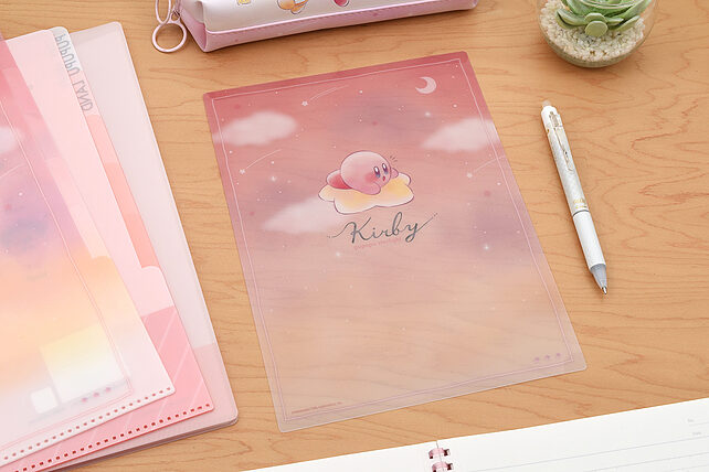 Restocked: Kamio Japan Kirby Clear Files, Writing Boards, and Pen Cases