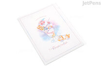 Kamio Japan 6 Pocket Clear File with Zipper Pocket - A4 - Kirby Pupupu Parfait - KAMIO JAPAN 301813
