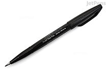 Pentel Fudemoji Brush Sign Pen - Fine - SES15-NA - PENTEL SES15-NA