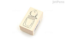 Beverly Ink Companion Stamp - Bird and Ink Bottle - BEVERLY TSW-125