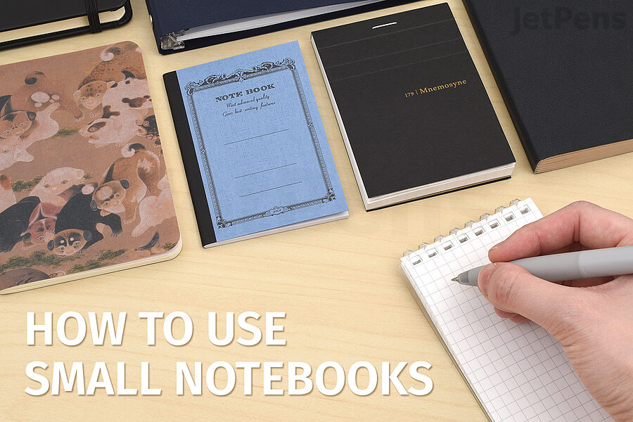1 Set of Mini Scrapbook Loose-leaf Notebook Pocket Binder Lovely Small  Notebook 