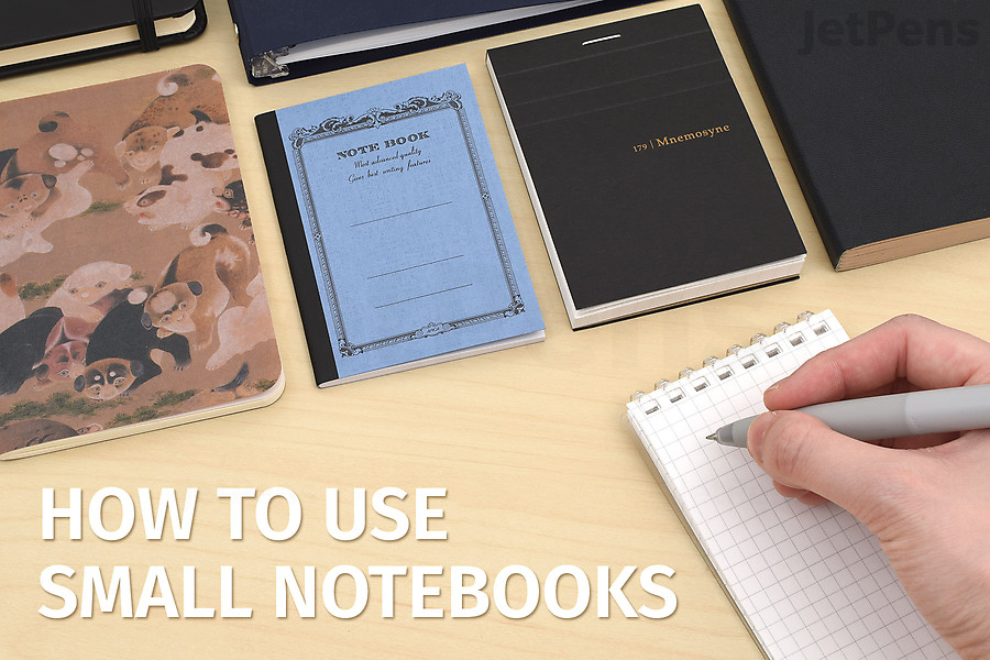 Write In A Mini Notebook How to Use Small Notebooks | JetPens