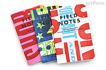 Field Notes Hatch Memo Books - 3.5" x 5.5" - 48 Pages - Ruled - Pack of 3 - FIELD NOTES FNC-56