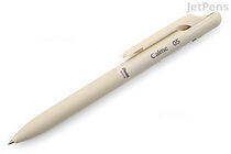 Pentel Calme Ballpoint Pen - 0.5 mm - Beige Body - Black Ink - PENTEL BXA105H-A
