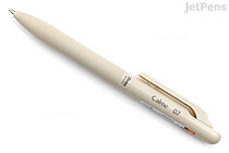 Pentel Calme Ballpoint Pen - 0.7 mm - Beige Body - Black Ink - PENTEL BXA107H-A