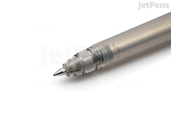 MUJI - 0.5mm Blue Black Smooth Gel Ink Retractable Ballpoint Pen (10 Pieces)