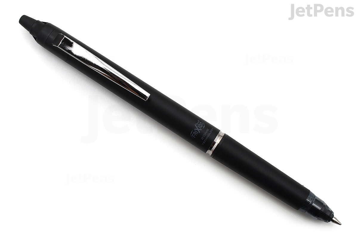  Pilot FriXion Ball Zone Gel Pen Refill - 0.5 mm - Black -  Pack of 2
