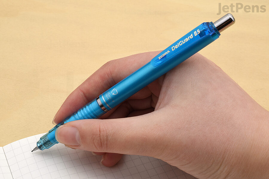Liqui-Mark  Mechanical Pencils - White Barrel with Rubber Grip & # 2 HB  Leads - Refillable