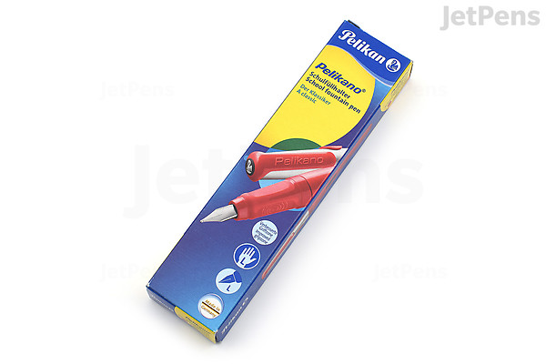 Pelikan Pelikano Fountain Pen - Red - Left-Handed - PELIKAN 803014 Pelikan Pelikano Fountain Pen - Red - Left-Handed - PELIKAN 803014