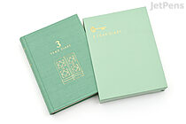 Midori 3 Year Mini Diary - Gate - Green - Limited Edition - MIDORI 12902006