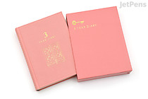 Midori 3 Year Mini Diary - Gate - Pink - Limited Edition - MIDORI 12901006 Midori 3 Year Mini Diary - Gate - Pink - Limited Edition - MIDORI 12901006