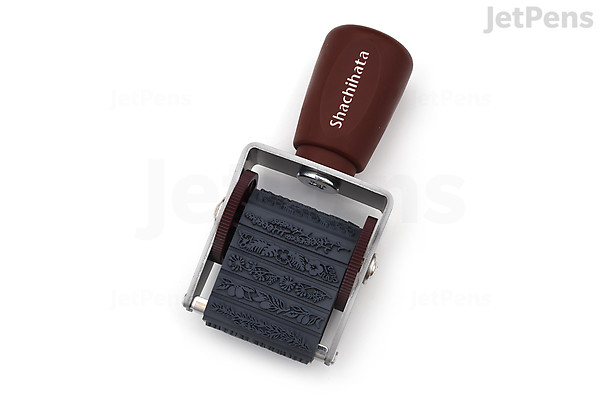 Shachihata Rotating Stamp - Plant | JetPens