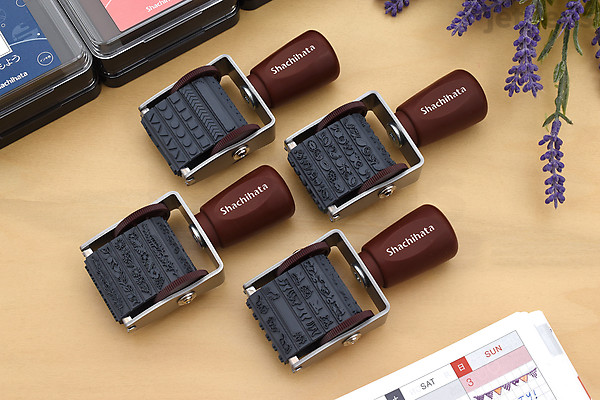 Shachihata Rotating Stamp - Decoration | JetPens