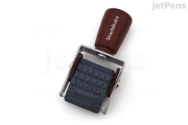 Shachihata Rotating Stamp - Decoration | JetPens