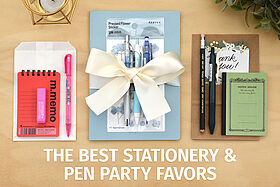 The Best Stationery & Pen Party Favors