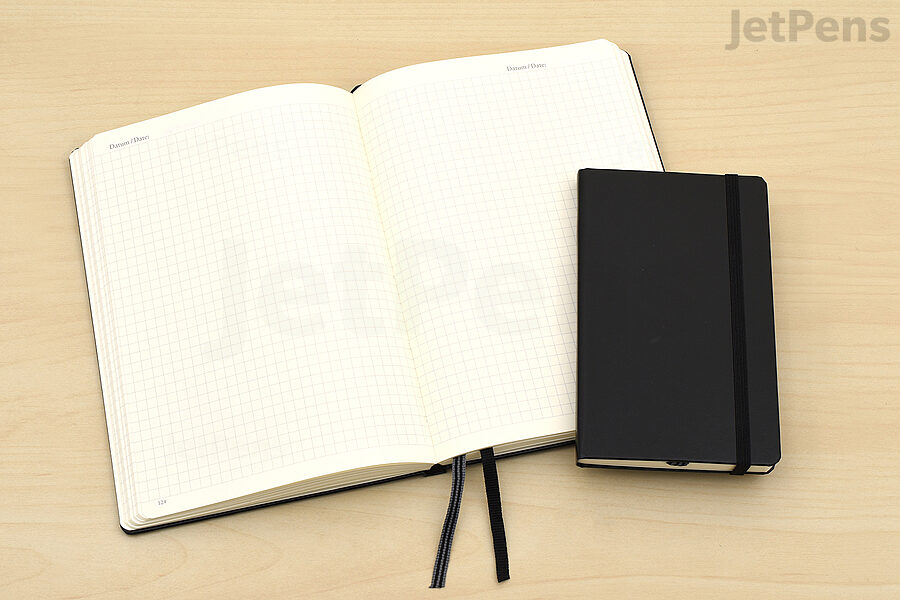 Medium and Pocket sizes of the Leuchtturm1917 Classic Hardcover Notebook.