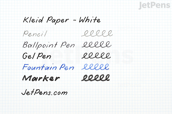 Kleid Loose Leaf Paper - A5 - 2 mm Graph - White - 50 Sheets | JetPens