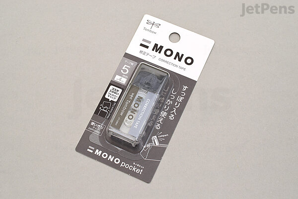 Tombow Mono Pocket Correction Tape - 5 mm x 4 m - Black Body