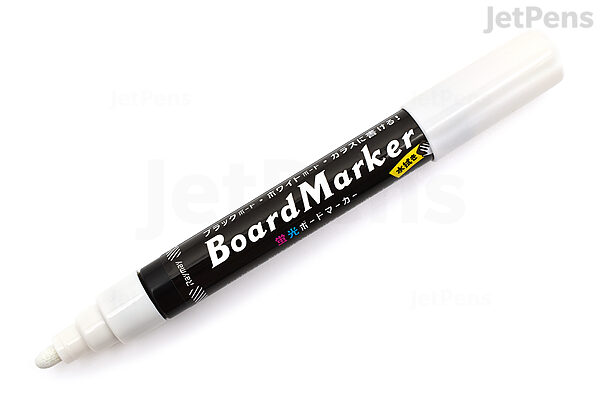 Acrylic Markers, White, Fine Nib - 12 Pack