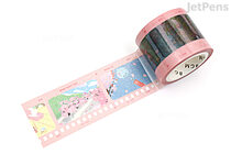 BGM Clear Tape - Film - Cherry Blossom Pink - 30 mm x 5 m - BGM BM-CFM007