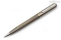 LAMY Imporium Ballpoint Pen - Medium Point - Titanium/Platinum - LAMY L293 LAMY Imporium Ballpoint Pen - Medium Point - Titanium/Platinum - LAMY L293
