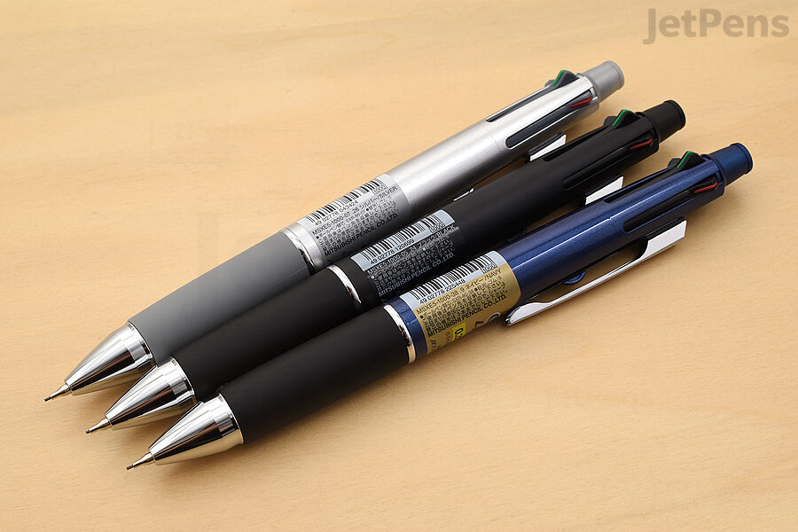 The Jetstream 4&1 has a whopping five refills, including a mechanical pencil component.