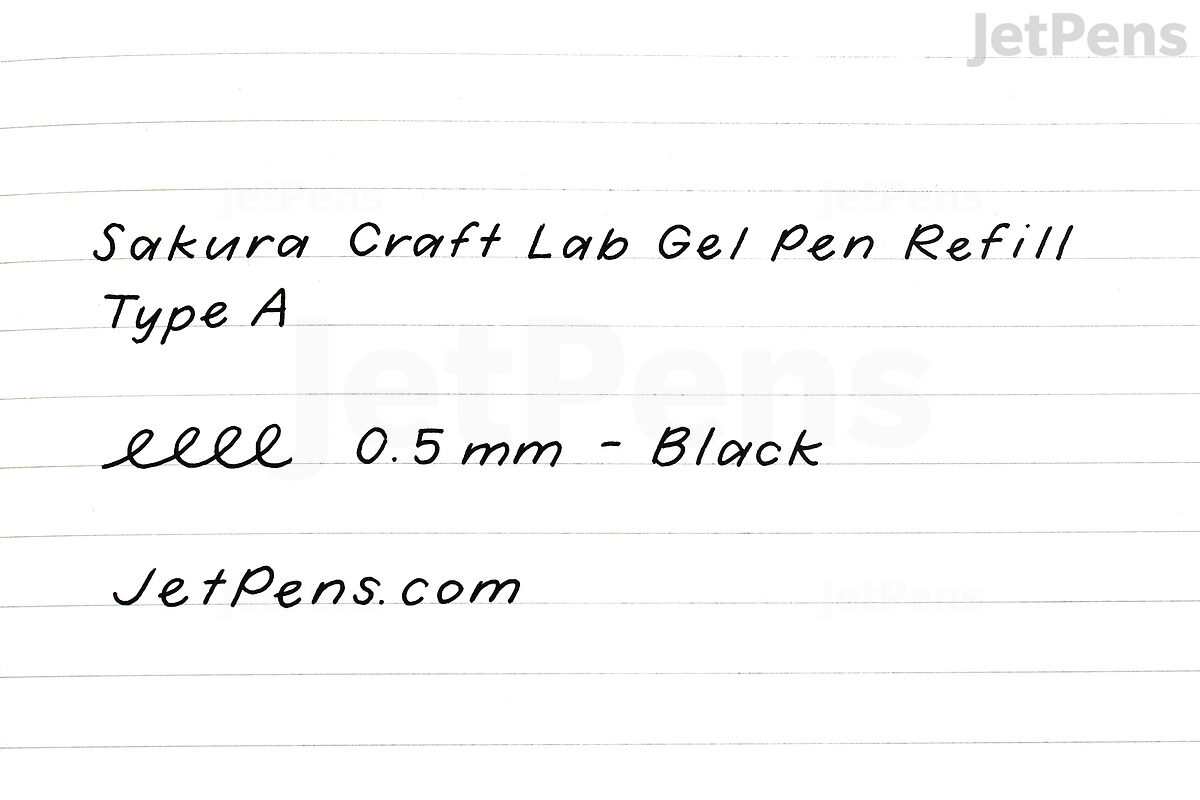 Sakura Craft Lab 005 Gel Ink Pen Review — The Pen Addict