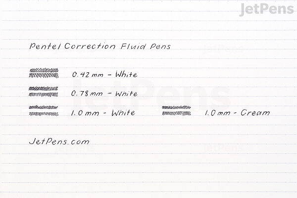 Pentel Micro Correct Correction Tipp Ex Pen White Fluid White Out