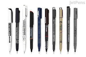 JetPens Drawing Pen Samplers