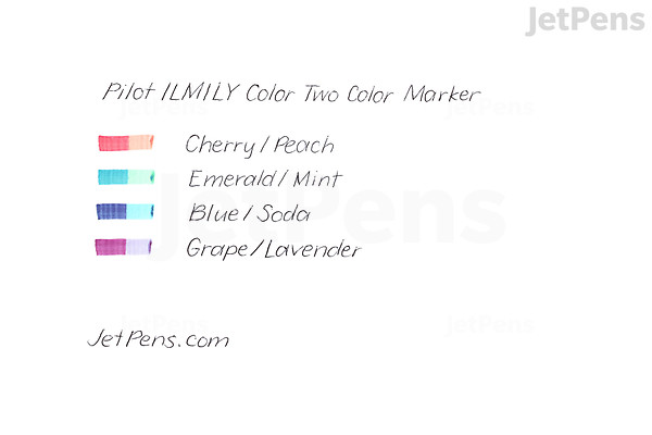 Pilot ILMILY Color Two Color Marker - Blue / Soda - Limited Edition ...