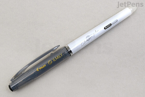 Pilot ILMILY Color Two Color Gel Pen - 0.4 mm - Navy / Gray