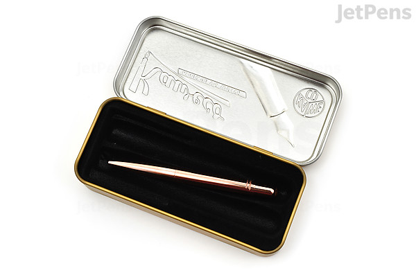 Kaweco Liliput Retractable Ballpoint Pen - 1.0 mm - Copper Body - KAWECO 11000317 Kaweco Liliput Retractable Ballpoint Pen - 1.0 mm - Copper Body - KAWECO 11000317
