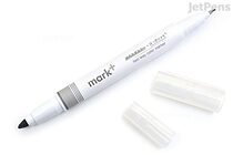 Kokuyo Mark+ 2 Way Marker Pen - Mild Gray - KOKUYO PM-MT200M