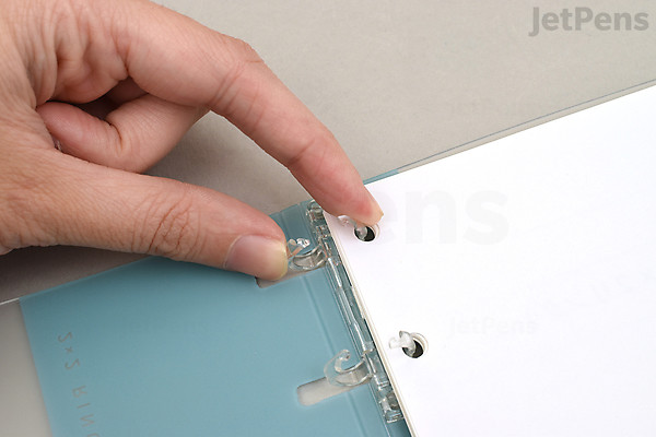Kokuyo Campus Navulbaar Notitieboek – A4, 2x2 Ringband, 40 Vellen, Roze, Met Titelpagina, Voor 30-Gaten Papier