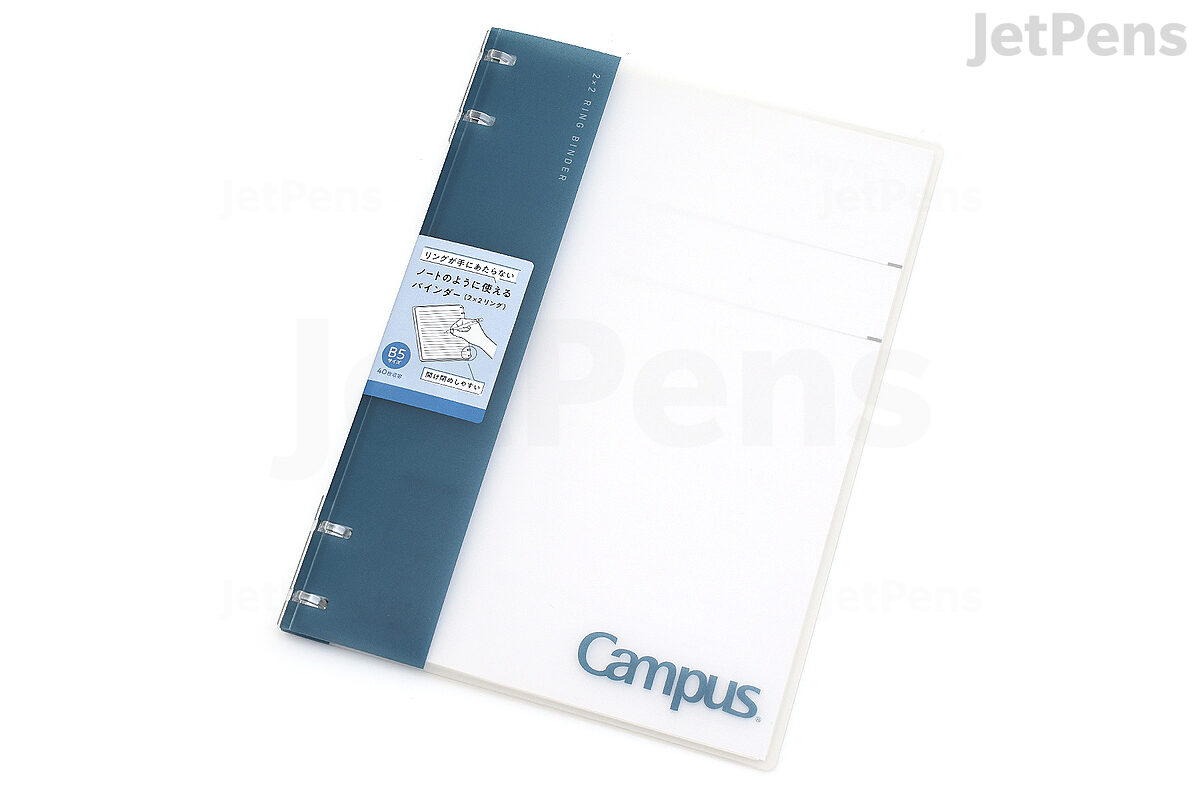 KOKUYO │Official Global Online Store │Campus Binder notebook 2x2 Ring B5  Gray