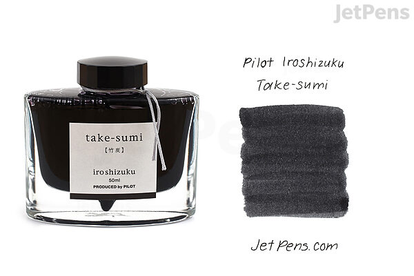 Pilot Iroshizuku Ink - Take-sumi - 50 mL Bottle Ink – Yoseka Stationery