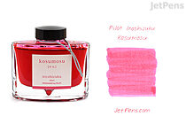 Pilot Iroshizuku Kosumosu Ink (Fall Cherry Blossom) - 50 ml Bottle - PILOT INK-50-KM