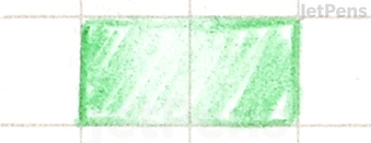 Blackwing Colors Green - Block - Eraser Test
