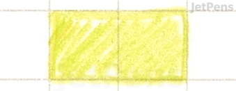 Blackwing Colors Lime Green - Block - Smudge Test